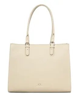 Armani Exchange buckle-detail top-handle bag 30997397