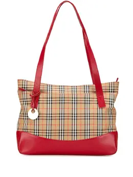 Burberry 20th Century Haymarket Check Canvas tote bag 30994597