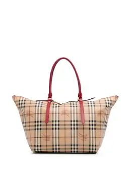 Burberry 2000-2017 Medium Haymarket Check Canvas Salisbury tote bag 31004877