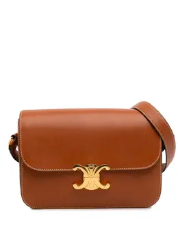 Celine 2020 Leather Triomphe Claude crossbody bag 31024142