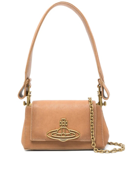 Vivienne Westwood сумка на плечо с логотипом Orb, коричневый 4603000iwl00a8 | коричневый