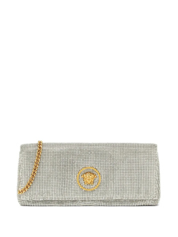 Versace клатч La Medusa, серебряный 10198671a15325 | серебристый