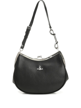Сумка через плечо с металлической пластиной Orb Vivienne Westwood, черный 4b01000vwl00bx | черный