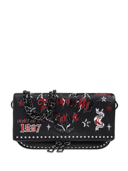 Сумка-клатч Rock Nano Punk Zadig & Voltaire, черный lwba04040 | черный