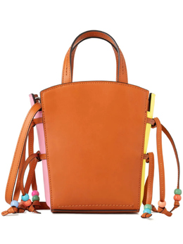 Mulberry сумка-тоут Clovelly размера мини из коллаборации с Mira Mikati, оранжевый rl8478000z501 | оранжевый