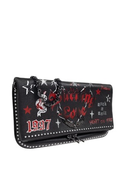Сумка-клатч в стиле рок-панк Zadig & Voltaire, черный lwba04029 | черный