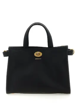 Burberry-Cotswolds Tote Nero-Donna 52157731930452