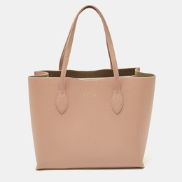 Furla Pink Leather Era Tote 1176128