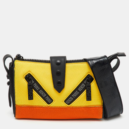 Kenzo Multicolor Canvas and Leather Kalifornia Shoulder Bag 1175225