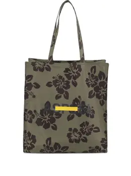 Aspesi hibiscus-print tote bag 29941115