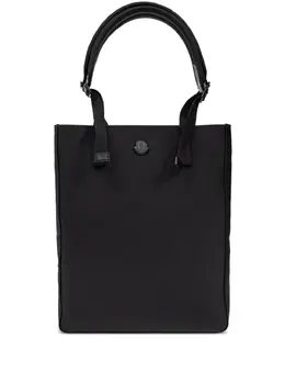 Moncler Pierrick logo-patch tote bag 30920823
