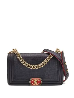 Chanel quilted leather chain bag 30317665