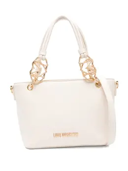 Love Moschino chain-link handle tote bag 30944650