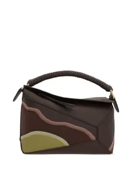 Сумка-тоут Puzzle со вставками Loewe, коричневый 30773126 | коричневый