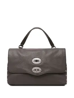Zanellato double-clasp studded shoulder bag 30818945
