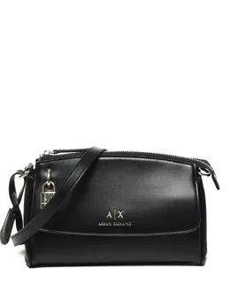 Armani Exchange padlock adjustable-strap cross body bag 30998442