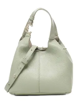 Coccinelle button-fastening leather shoulder bag 31005463