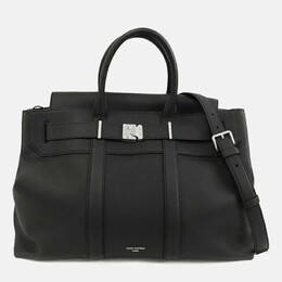 Louis Vuitton Black Cuir Millesime Georges Tote GM 1175914