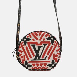 Louis Vuitton Red Monogram Giant Crafty Boite Chapeau Souple Bag 1175862
