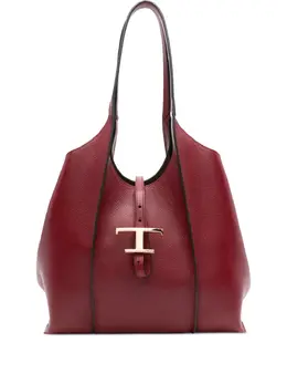 Tod's Timeless T-bar clasp leather tote bag 30931090