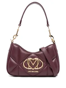 Love Moschino quilted logo shoulder bag 30944639
