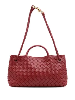 Bottega Veneta 2012-2025 Lambskin Intrecciato East West Andiamo Top Handle Bag satchel 31065347