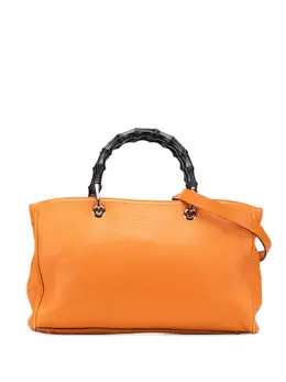 Gucci 2016-2025 Medium Calfskin Bamboo Shopper satchel 31065855