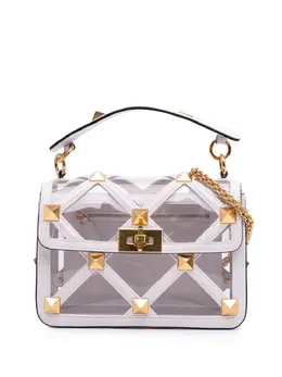 Valentino Garavani 2018-2025 Medium PVC Roman Stud satchel 31066530