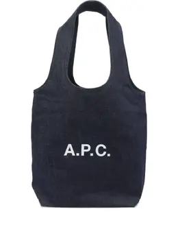 A.P.C. medium Ninon denim tote bag 31038818