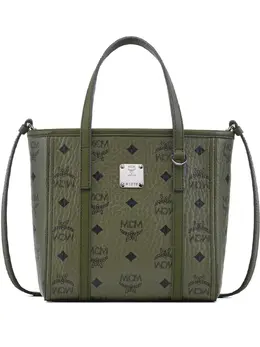 MCM mini Toni visetos-monogram top-zip tote bag 31028499