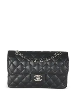 Chanel small quilted Classic Double Flap shoulder bag 31001376