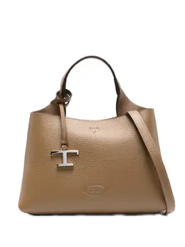 Tod's leather T-logo tote bag 30943528