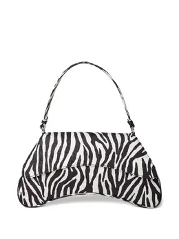 Simon Miller zebra-print top-handle shoulder bag 19470090
