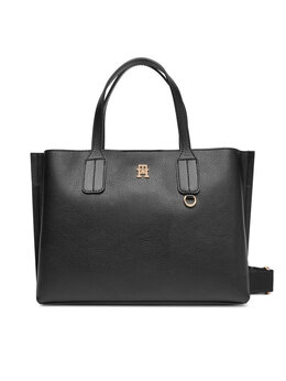 Сумочка Th Distinct Mini Tote AW0AW17459 Tommy Hilfiger, черный 8721185080961 | schwarz