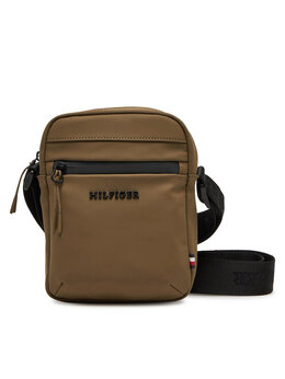 Сумка через плечо Th Tpu Mini Reporter AM0AM13498 Tommy Hilfiger, коричневый 8721185103615 | braun