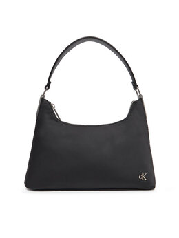 Сумочка Satin Nylon Small Shoulder Bag LV04K3219G Calvin Klein, черный 8719849866983 | schwarz