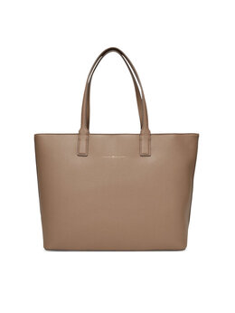 Сумочка Th Logotape Tote AW0AW17449 Tommy Hilfiger, бежевый 8721185106500 | beige