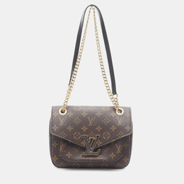 Louis Vuitton Passy Brown Monogram Canvas Shoulder Bag 1176907