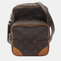 Louis Vuitton Louis Vuitton Amazon Brown Monogram Canvas Shoulder Bag 1176877