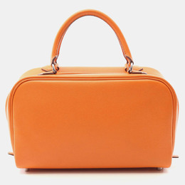 Hermes Sac En Vie Orange Epsom Leather Shoulder Bag 1176521