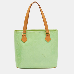Louis Vuitton Apple Green Monogram Vernis Houston Bag 1177712