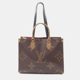 Louis Vuitton OnTheGo MM Monogram Giant Reverse Canvas Tote Bag 1177133