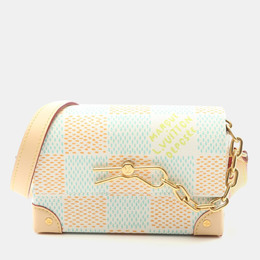 Louis Vuitton Steamer Multicolor Damier Heritage Canvas Wearable Wallet Bag 1177099