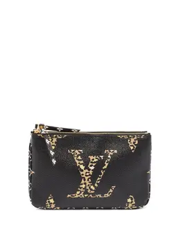 Louis Vuitton leopard-detail Monogram clutch bag 30367587