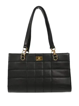 Chanel 2002 medium Wild Stitch Choco Bar tote bag 30993451
