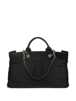 Chanel 2017 CC-logo two-way tote bag 30993334