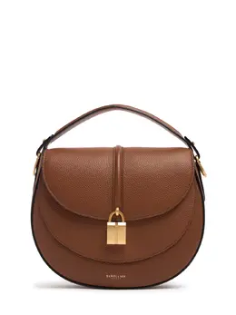 DeMellier Siena Grain Leather Saddle Bag 82iz7j003-vefo0