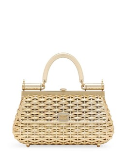 Dolce & Gabbana мини-сумка Sicily, золотистый bb7618au766 | золотистый