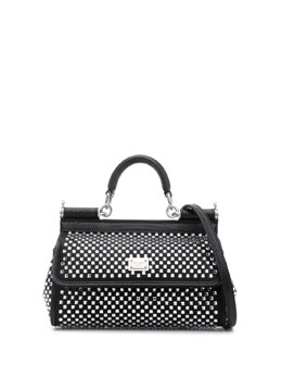 Dolce & Gabbana маленькая сумка-тоут Sicily, черный bb7116ap602 | черный