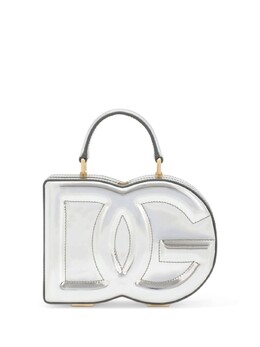 Dolce & Gabbana сумка-тоут с эффектом металлик, серебристый bb7544ay828 | серебристый